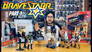 *BraveStarr* Part 1. Located in my basement is a collection thought long gone... *Mattel* 1986