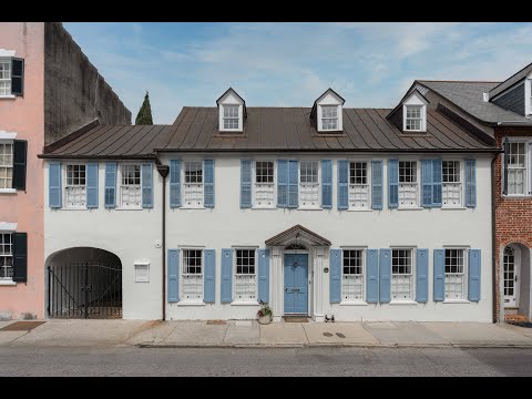 40 Tradd Street, Charleston, SC home video tour