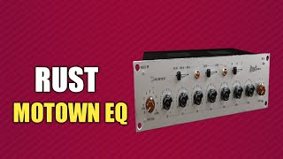 Acustica Audiorustt Motor Eq Review Demo