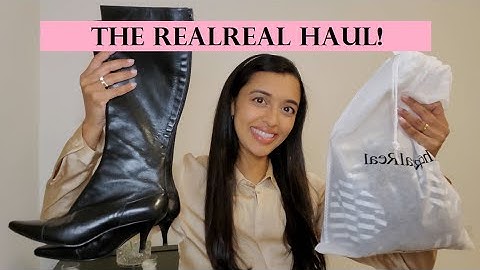 THE REALREAL HAUL! LUXURY DESIGNER HAUL!