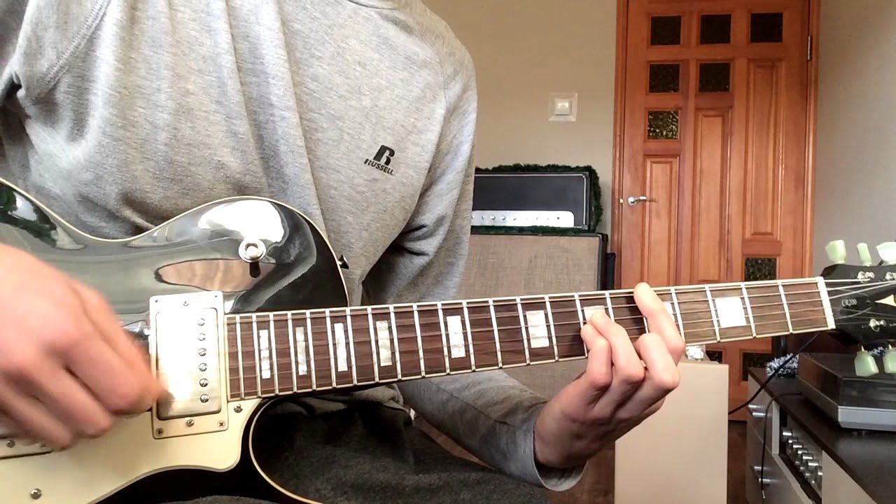 The Ramones - Spiderman (Guitar cover)