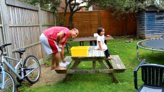 Ayesha & Aliyah ice bucket challenge 2014