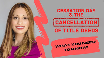 Cessation Day & The Cancellation of Certificates of Title - What You Need to Know