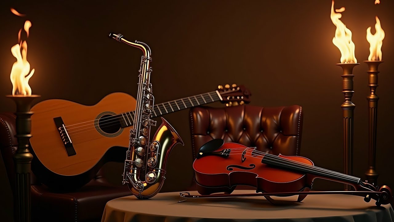 Trio of Eternal Flames – Flamenco Guitar, Saxophone & Violin Romance