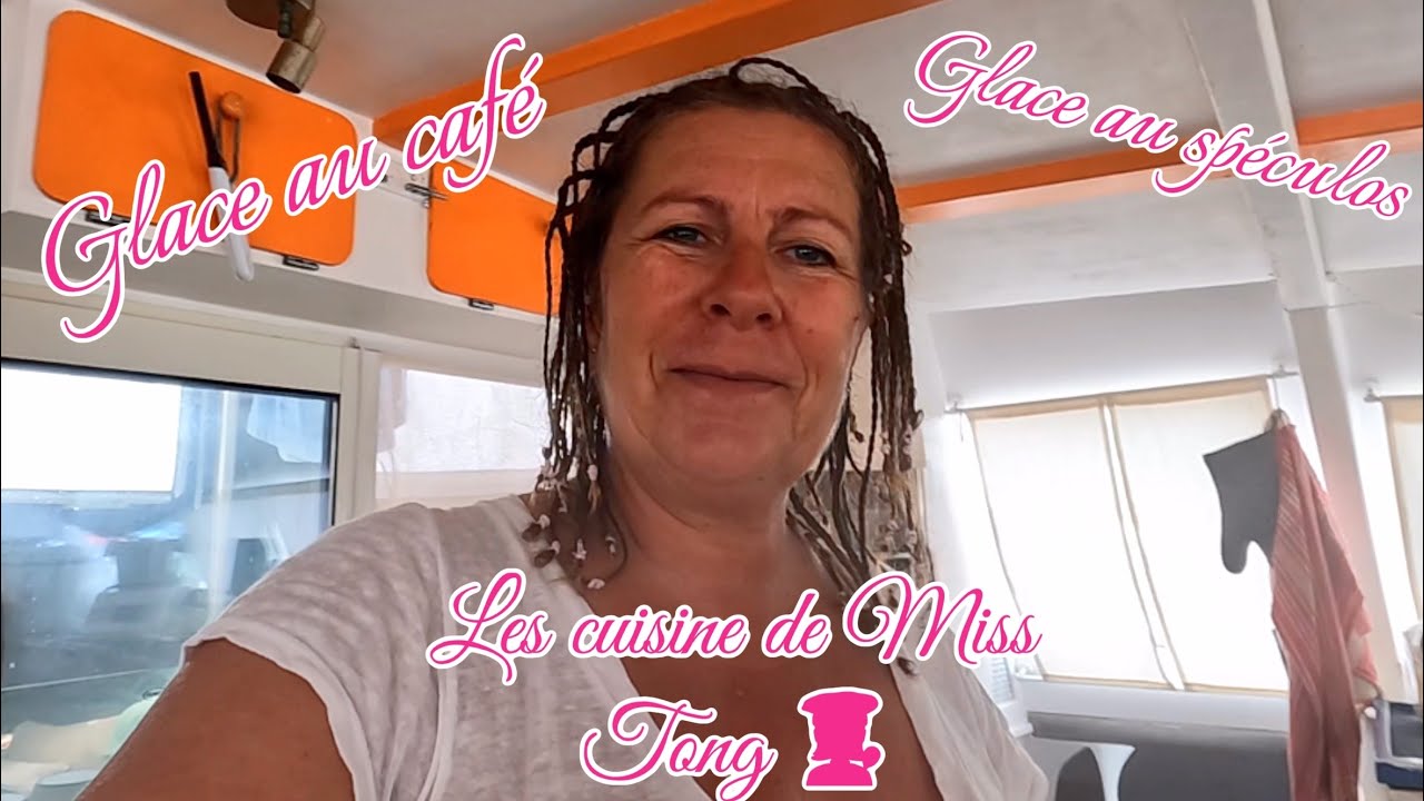 ⁣Les cuisines de Miss Tong  Glace au café et glace spéculos