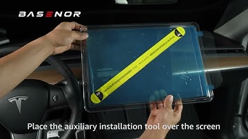 Tesla Model Y & Model 3 Screen Protector Installation Guide