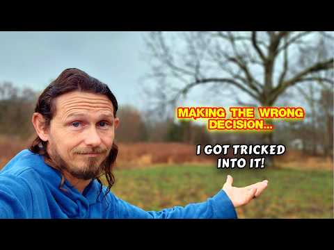 I ONLY HAD 2 CHOICES AND I CHOSE WRONG | vlog, couple, life, tiny house, homesteading, off-grid |