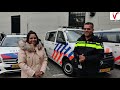 Meet bihar origin police in netherlands watch dutch police station easy talks with mahima police