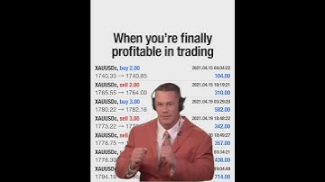 When trading finally pays off 🛫🛫🛫