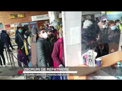 Zboruri de repatriere și curse gratuite pentru refugiați