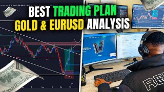 How To Trade GOLD, EURUSD & GBPJPY | Best Forex Strategy