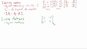 3.8: Use inverse matrices to solve linear systems (intro)