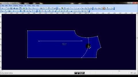 Optitex ND Cut a Piece Along Internal tool, we can cut patterns on the line by this tool
