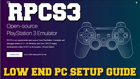 Guia de Configuração do RPCS3 para PC Fraco