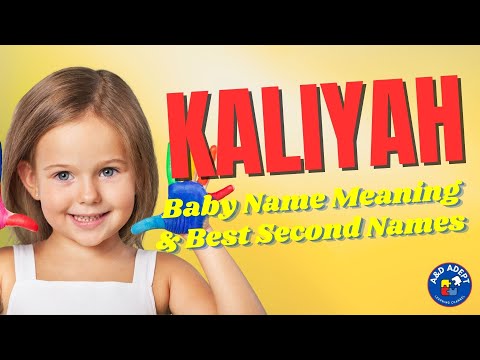 The Stylish Meaning of "Kaliyah" and Its 20 Top Matching Middle Names