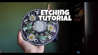 Painting the Etchings of Resin Pieces | Tutorial | Create With Me | Bay Witch Blooming