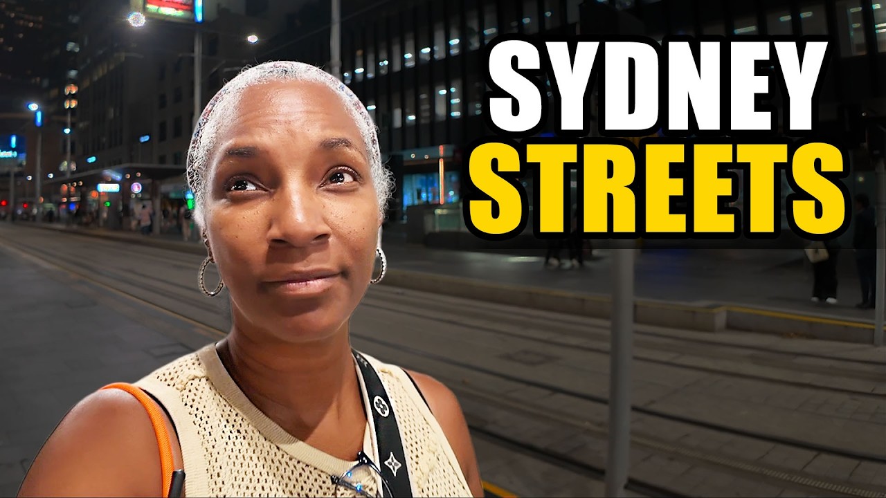 My First Night Walk in Sydney… I Didn’t Expect This