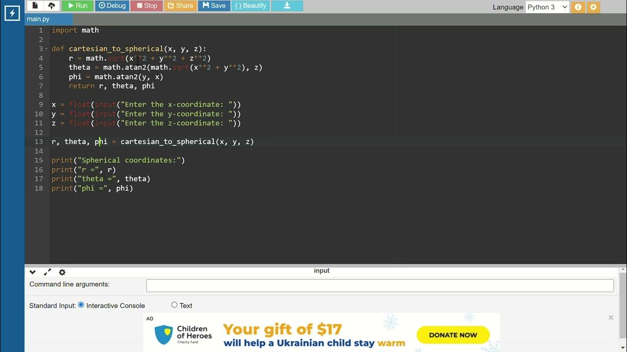Electromagnetic field-Python code project - YouTube