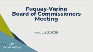 08-03-26 Board of Commissioners Meeting