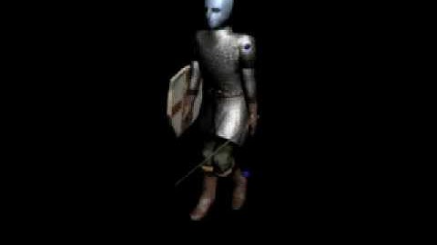 Unreal Tournament 3 UDK Knight Animation