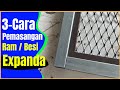 Cara Memasang Besi Expanda / Expanded Metal