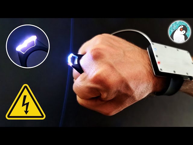 TASER RING! how to make ring of high voltage generator - High voltage transformer class=