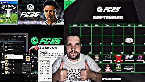 BACKUP CODES FÜR EAFC 25 SO SCHNELL UND EINFACH BEKOMMST DU SIE  🔥🔥🔥 WEB APP TRICKS + Tipps EAFC 25