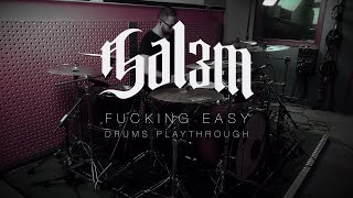 Sal3m - Fucking Easy (drums playthrough by Tom Gadonna)