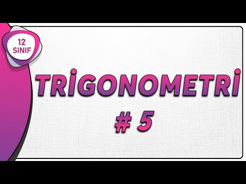 Trigonometri 5 | 12.Sınıf Matematik |  AYT Matematik #12.sınıf #trigonometri