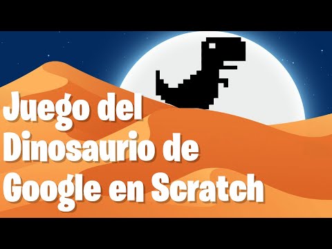 Crear Videojuego del Dinosaurio de Google en Scratch🌵🦖