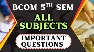 Bcom 5th Sem All Subjects #incometaxlaw #managementaccounting #indianeconomy #enterprenuership