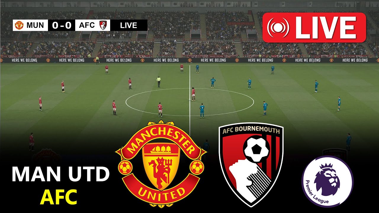 Manchester United vs Afc Bournemouth | Premier League 2025/26 | PES 21 Simulation Gameplay