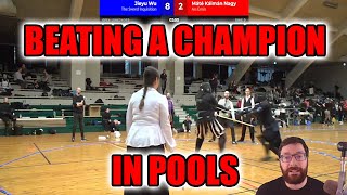 How to Defeat a Champion: Jie Wu vs Mate Nagy