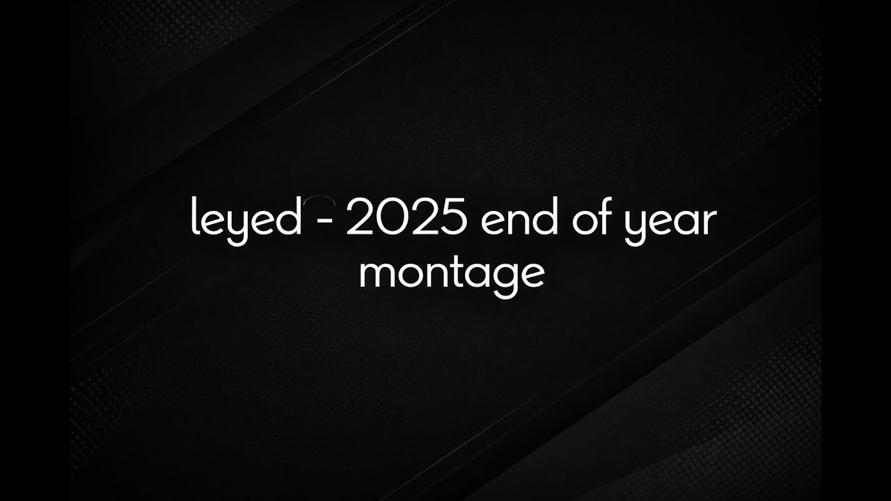 1eyed - 2025 end of year montage