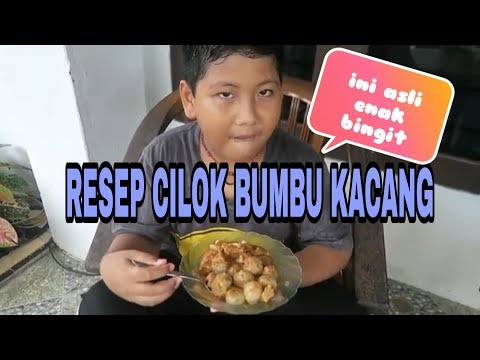 Resep Cilok Bumbu Kacang Resep Koki