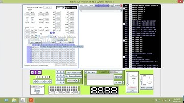 Performing assembly level program on EdSim51