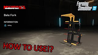 McCormack Industries Bale Fork (Farming Simulator 22)