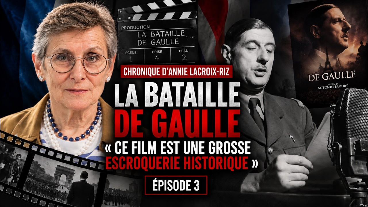 La BATAILLE DE GAULLE: "Ce film est une GROSSE ESCROQUERIE historique" l Annie Lacroix-Riz