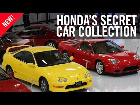 Honda's Secret Museum Tour Honda Acura California