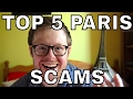 Top 5 Paris Scams: Taxi Scam, Gold Ring Scam, Restaurant Scam, Metro Mugging & Street Sellers