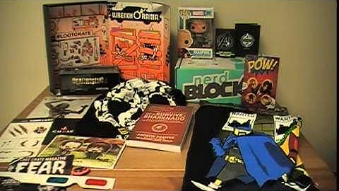 Loot Crate Vs. Nerd Block: October 2014 Edition