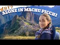 Machu Picchu All to Ourselves | Peru Travel Vlog