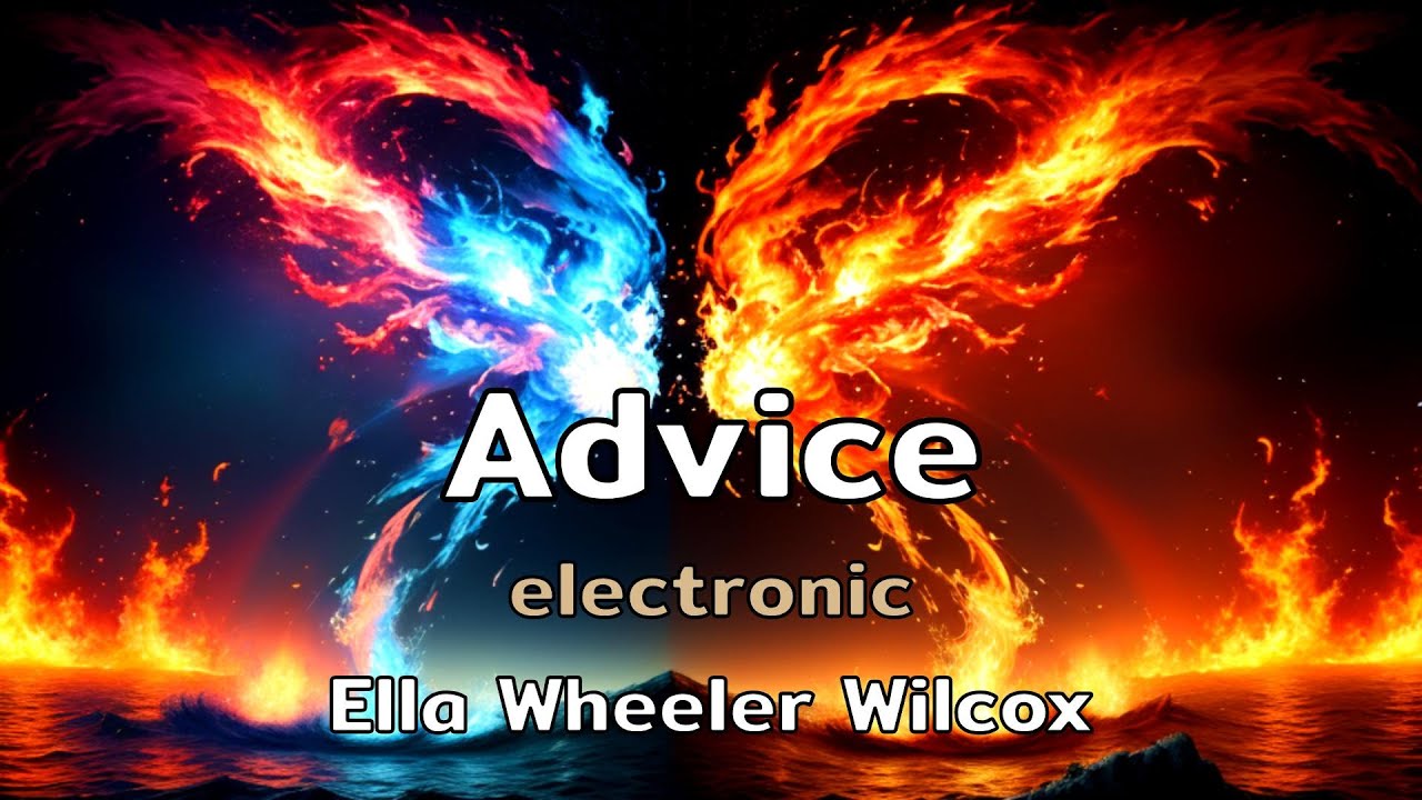 Advice | an electronic song with lyrics by Ella Wheeler Wilcox | AMusExperiment