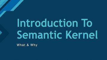 01. Introductie tot Semantic Kernel - Wat en waarom 🌟 Ontdek de kracht van Semantic Kernel! 🌟
