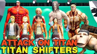 Attack on titan All Titan Shifters | Shingeki no Kyojin #attack_on_titan