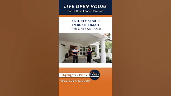 LIVE Open House Highlights (Part 2) - # Storey Semi-D in Bukit Timah for only $4.18mil
