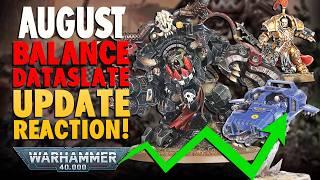 How Many Armies Are Getting Ruined?! It's August Dataslate Time!