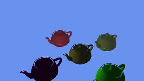 Realtime Rendering - Phong Illumination Model