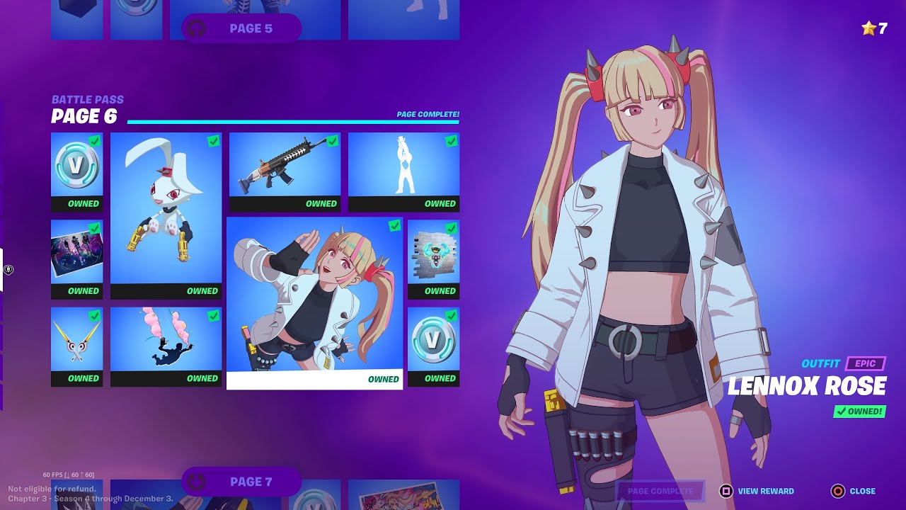 The NEW Lennox Rose Skin!! (Fortnite Season 4) YouTube