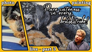 Celebrity Painting a Toy Cavapoo | Live Pet Portrait Art | Part 3: Adding Highlights and Fine Details Net Worth